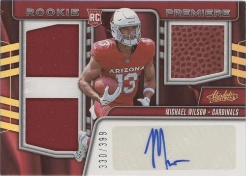 2023 Panini Absolute Michael Wilson #RPM-MW