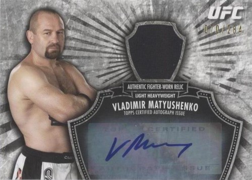 2012 Topps UFC Bloodlines - Vladimir Matyushenko #FAR-VM