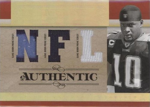2007 Playoff National Treasures Vince Young #T-VY