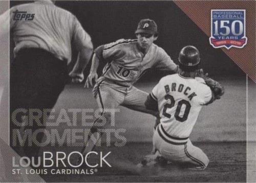 2019 Topps - Lou Brock #150-29