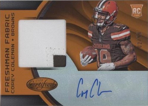 2016 Panini Certified Corey Coleman #205