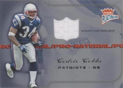 2004 Fleer Platinum Cedric Cobbs #PM-CC