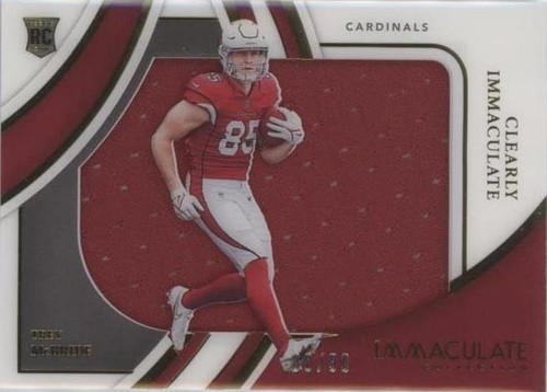 2022 Panini Immaculate Collection Trey McBride #IRJ-TMC