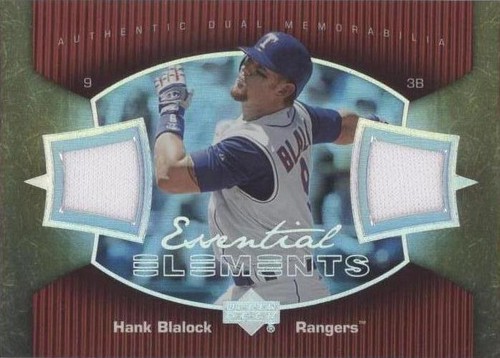 2007 Upper Deck Elements - Hank Blalock #EE-HB