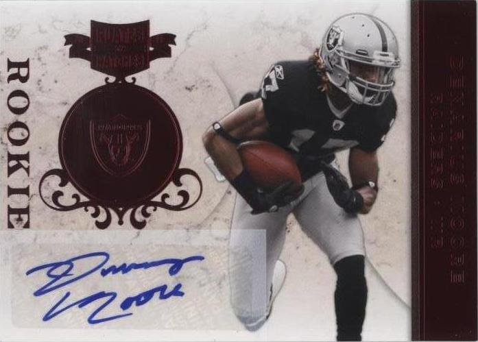 2011 Panini Plates & Patches Denarius Moore #127