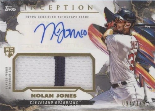 2023 Topps Inception - Nolan Jones #IAP-NJ