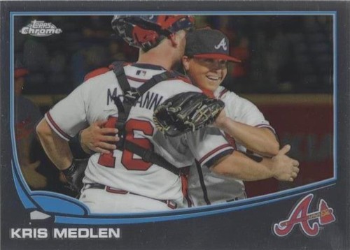 2013 Topps Chrome - Kris Medlen #18