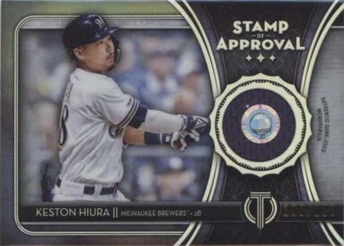 2020 Topps Tribute - Keston Hiura #SOA-KH