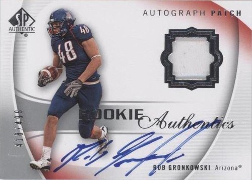 2010 SP Authentic Rob Gronkowski #128