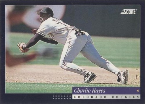 1994 Score - Charlie Hayes #50
