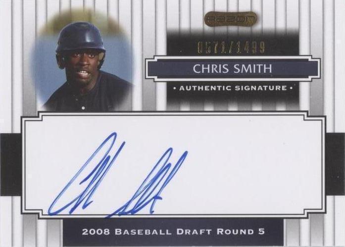 2008 Razor Signature Series - Christopher Smith #150