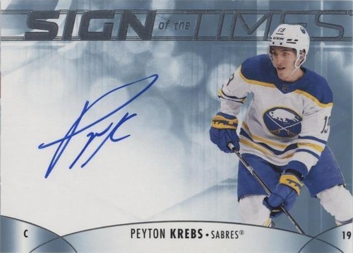 2023-24 Sp Authentic - Peyton Krebs #SOTT-PK