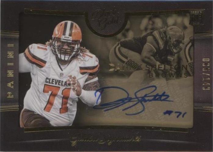 2015 Panini Black Gold Danny Shelton #GIL-DS