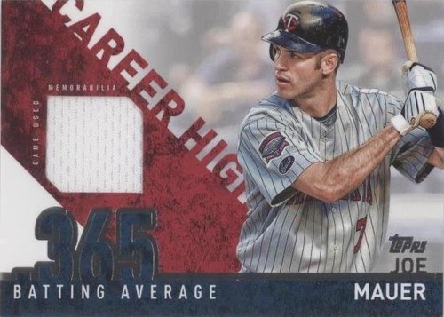 2015 Topps - Joe Mauer #CHR-JM