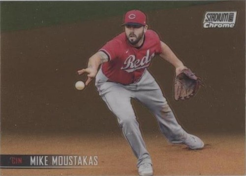 2021 Topps Stadium Club Chrome - Mike Moustakas #96
