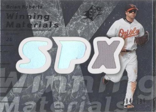 2007 SPx - Brian Roberts #WM-BR