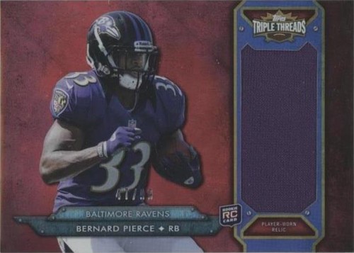 2012 Topps Triple Threads Bernard Pierce #TTRJR-6