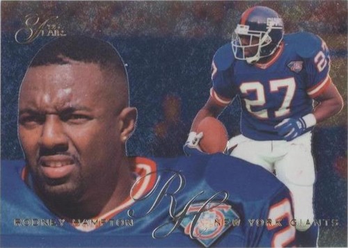 1995 Flair Rodney Hampton #137