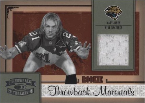 2005 Donruss Throwback Threads Matt Jones #218