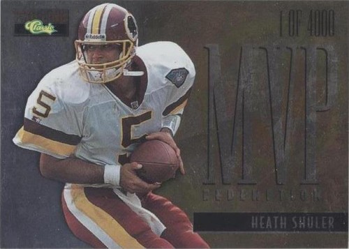 1995 Classic Pro Line Heath Shuler #MVP 34