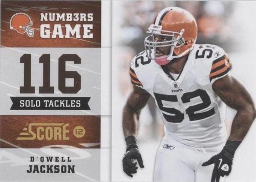 2012 Score D'Qwell Jackson #17