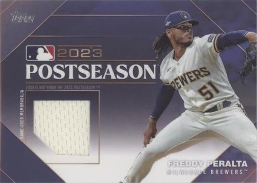2024 Topps Series 1 - Freddy Peralta #PPR-FP