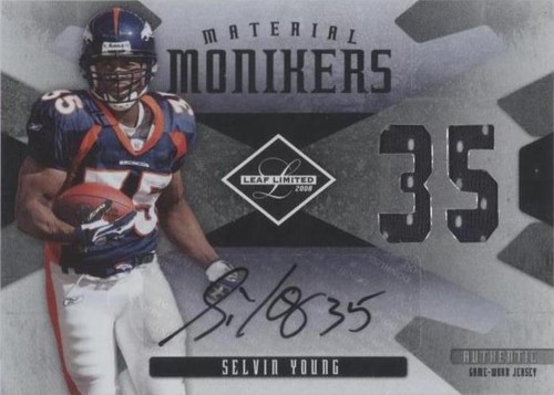 2008 Leaf Limited Selvin Young #MM-38