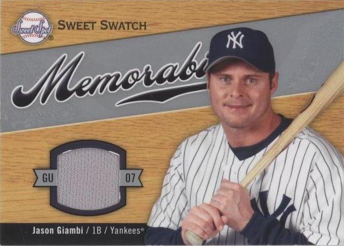 2007 Sweet Spot - Jason Giambi #SW-JG