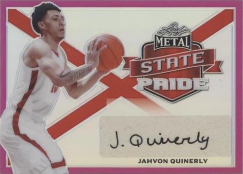 2021-22 Leaf Metal - Jahvon Quinerly #SP-JQ1