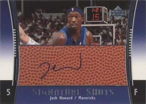 2004-05 Upper Deck Sweet Shot - Josh Howard #SS-JH