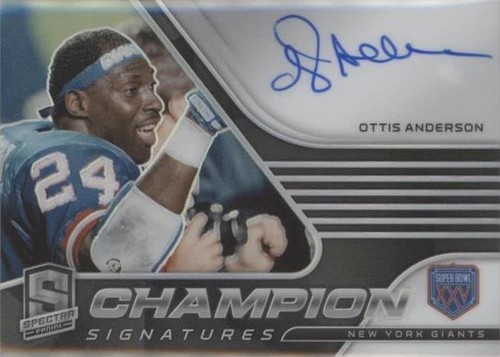 2021 Panini Spectra Ottis Anderson #CS-OA