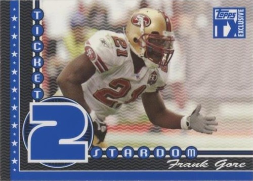 2007 Topps TX Exclusive Frank Gore #ST-FG