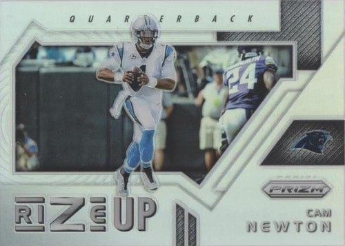 2016 Panini Prizm #51 Cam Newton Red White & Blue Disco | eBay