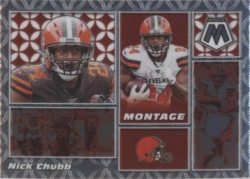 2020 Panini Mosaic Nick Chubb #M8