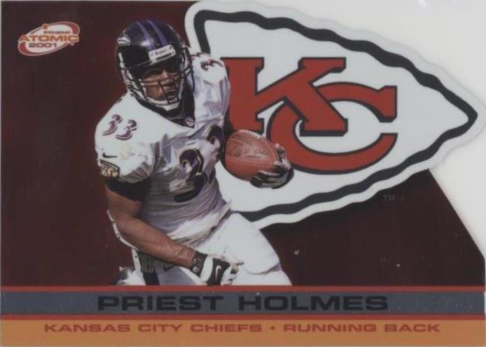 2001 Pacific Prism Atomic Priest Holmes #70