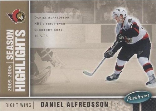 2005-06 Parkhurst - Daniel Alfredsson #598