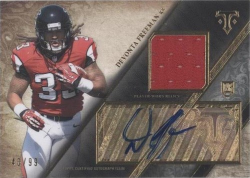 2014 Topps Triple Threads Devonta Freeman #TTRAR-49