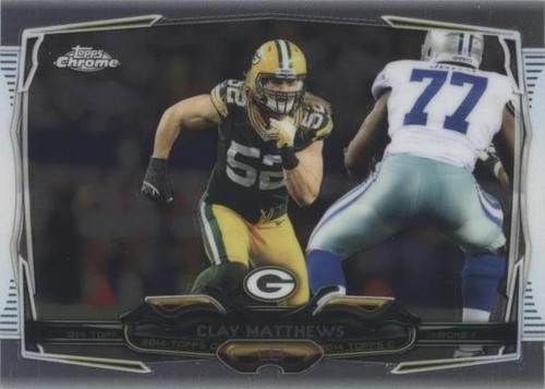 2014 Topps Chrome Clay Matthews #10