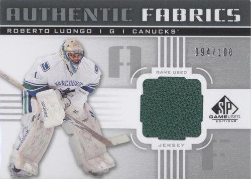 2011-12 SP Game Used Edition - Roberto Luongo #AF-RL