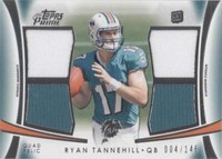 2012 Topps Prime Ryan Tannehill #QR-RT