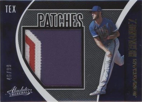 2021 Panini Absolute - Jonathan Hernandez #PAT-JH