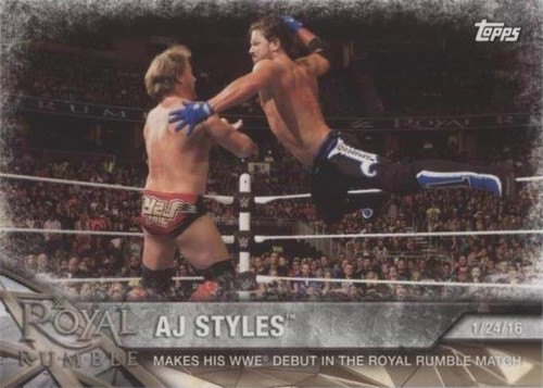 2017 Topps WWE Road to Wrestlemania - AJ Styles #12