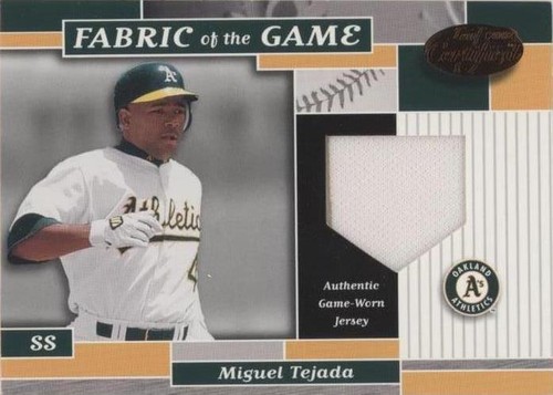 2002 Leaf Certified - Miguel Tejada #FG 36