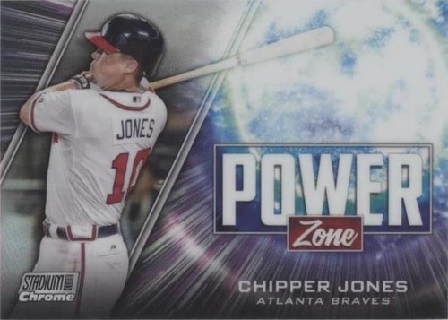 2020 Topps Stadium Club Chrome - Chipper Jones #PZ-6