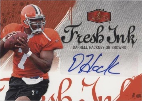 2006 Flair Showcase Darrell Hackney #FI-DH