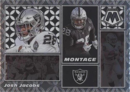 2020 Panini Mosaic Josh Jacobs #M17