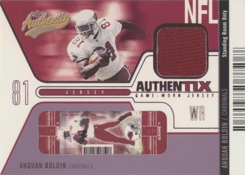 2004 Fleer Authentix Anquan Boldin #JA-AB