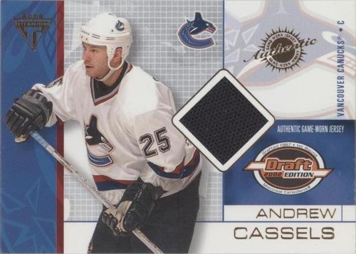 2001-02 Pacific Private Stock Titanium Draft Edition - Andrew Cassels #93