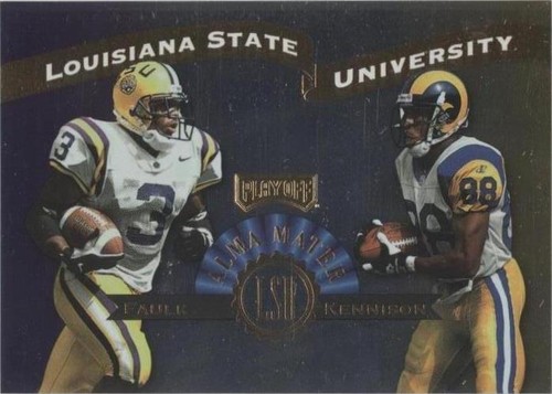 1999 Playoff Prestige SSD Eddie Kennison Kevin Faulk #AM22