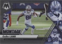 2021 Panini Mosaic CeeDee Lamb #MON-25
